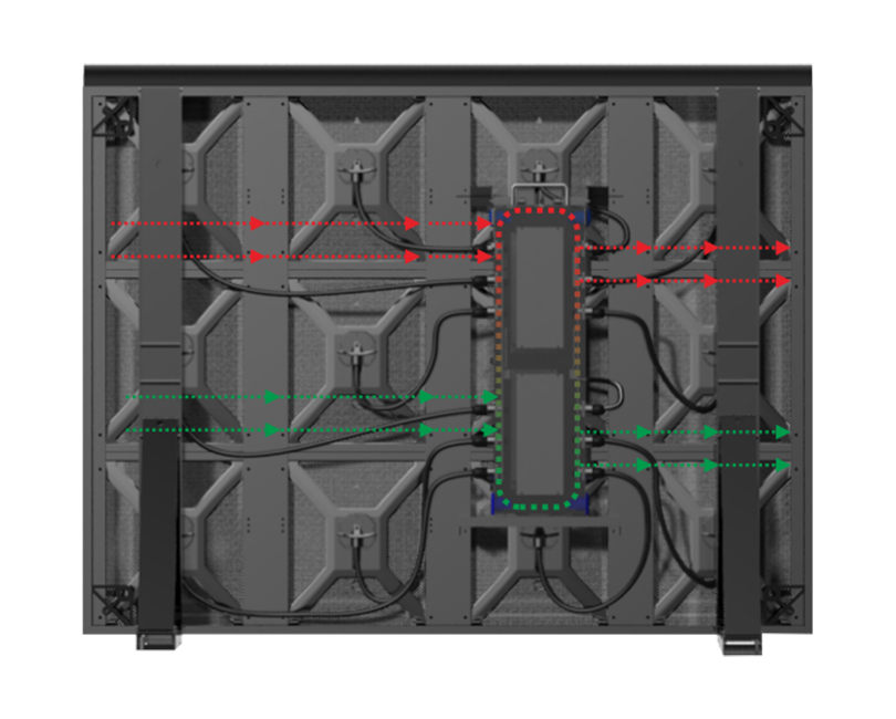 LED Outdoor Court Screen